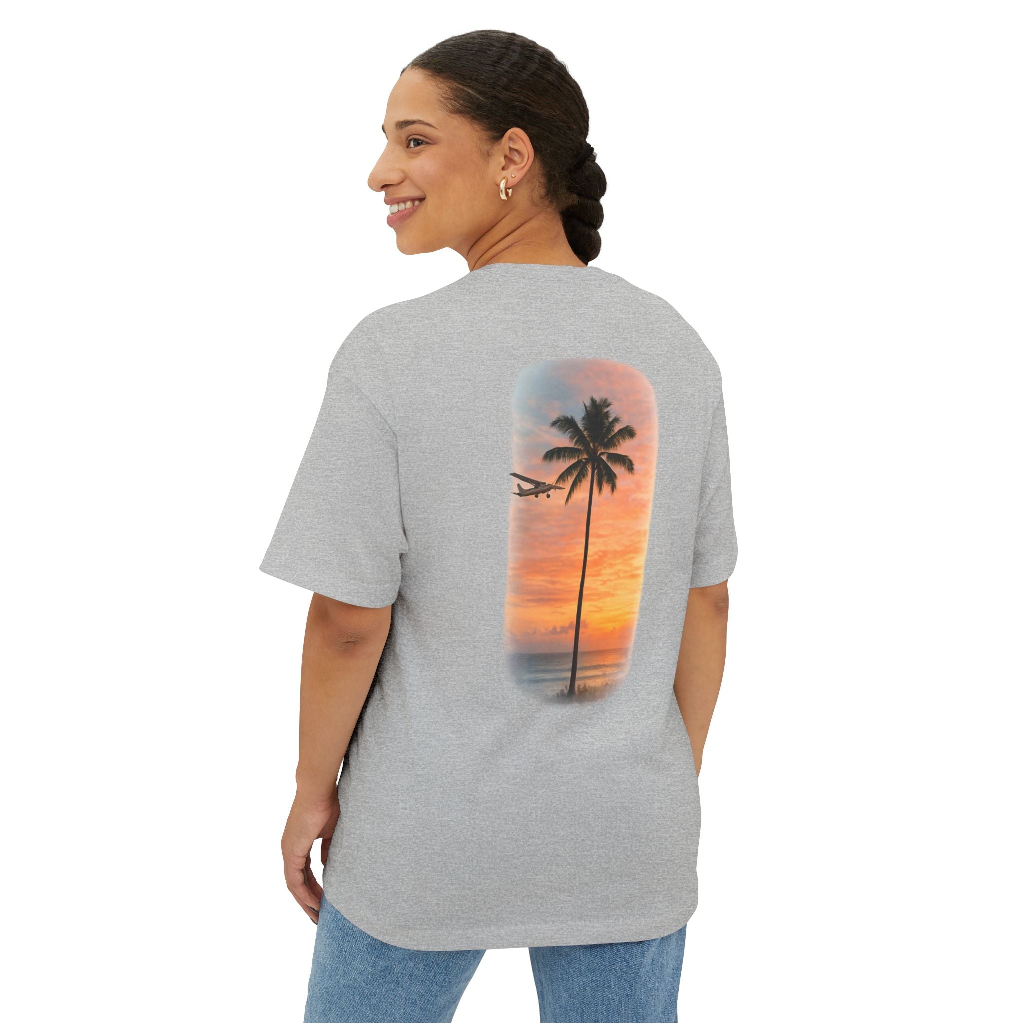 SBH + Palm tree T-Shirt Oversized