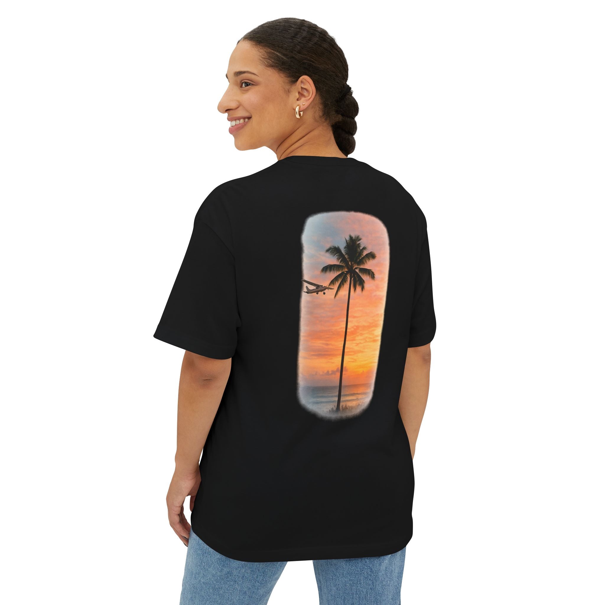 SBH + Palm tree T-Shirt Oversized