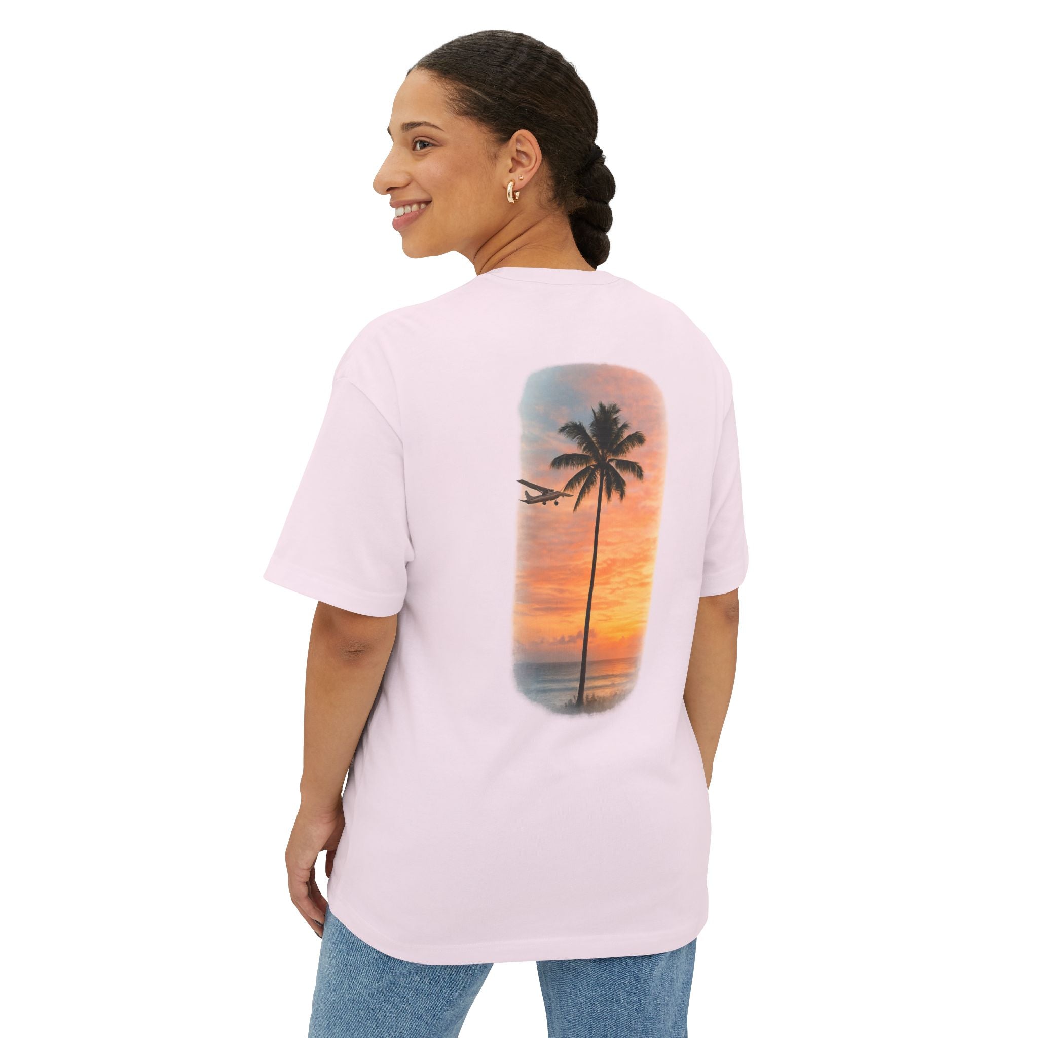 SBH + Palm tree T-Shirt Oversized